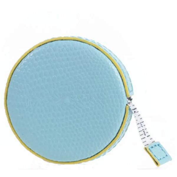 Small PU Leather Tape Measure Portable Mini Keychain Tape Measure