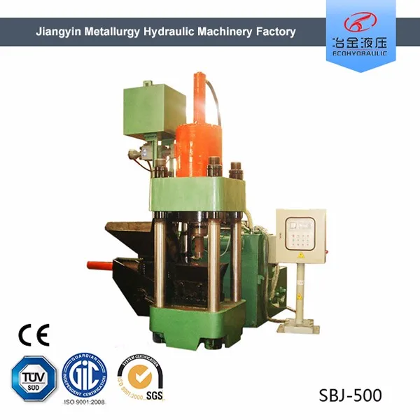 Высокой плотности чугуна брикетирования прессы