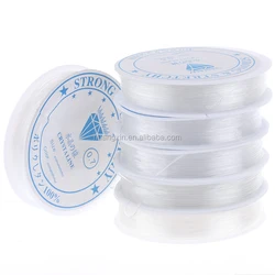 Заводская цена, прозрачный эластичный шнур, прочная эластичная нить 0,7 мм, «сделай сам», ювелирные аксессуары