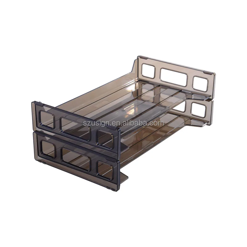 
US-20073 PS Stackable File Tray two layers 