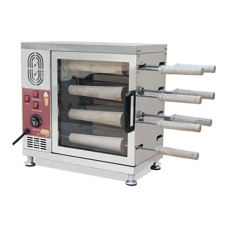 kitchen appliances chimney cake oven electric  kurtos kalacs machine