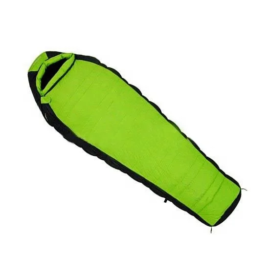 Custom lightweight polyester travel sleeping bag for camping mummy bag