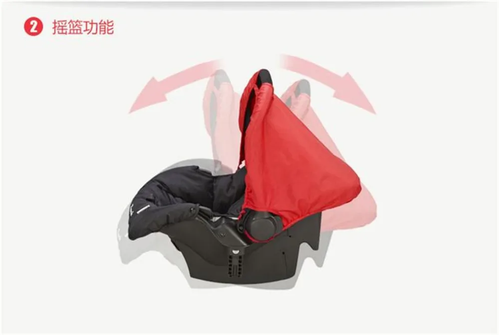 Baby Travel System, 3-in-1 car seat, fit for stroller and Carrier