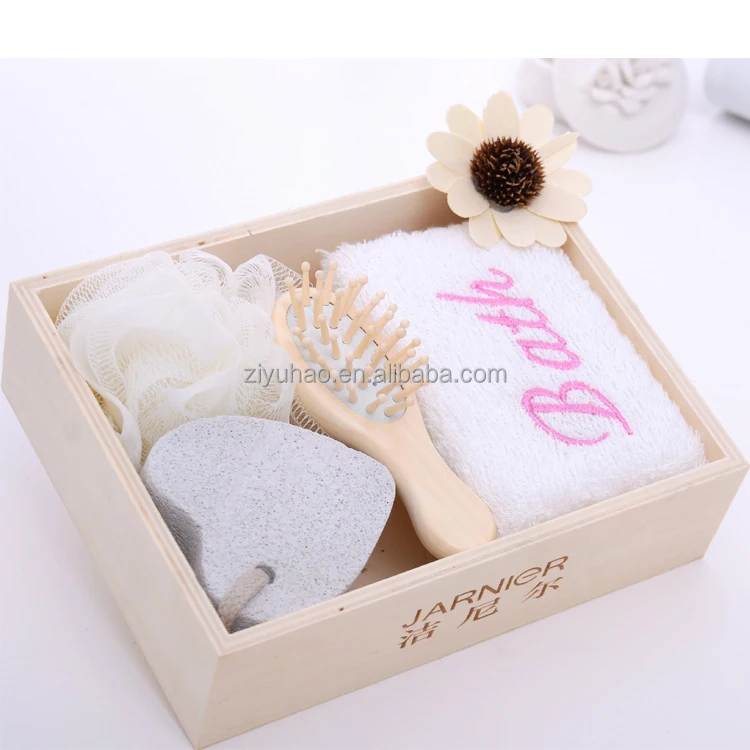 Promotional Heart-Shaped Bucket Bath Set Bath Gift Set