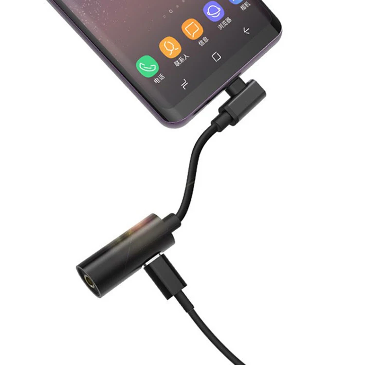 2 в 1 кабель-преобразователь 90 градусов Usb Тип C на 3 5 мм разъем для наушников аудио адаптер телефона Android