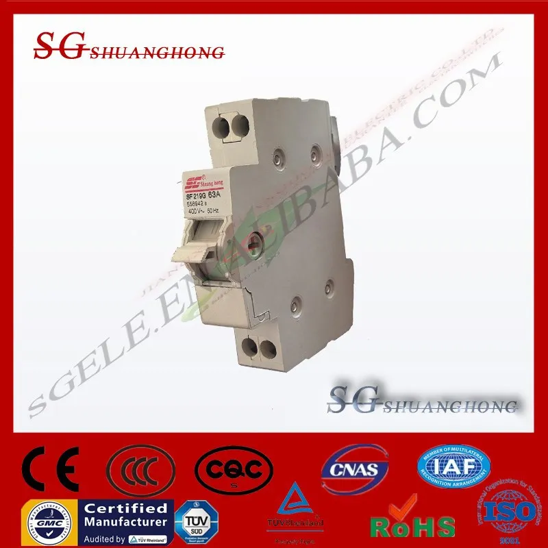 63A 3pole din rail Mounting modular changeover switch Isolating switch