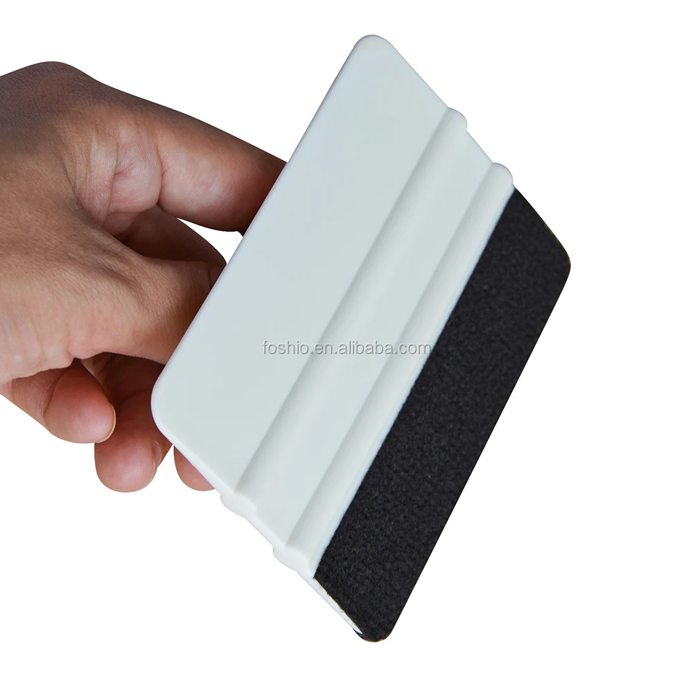 Скребок для трафаретной печати/скребок для нанесения пленки/гибкий белый скребок для виниловой упаковки