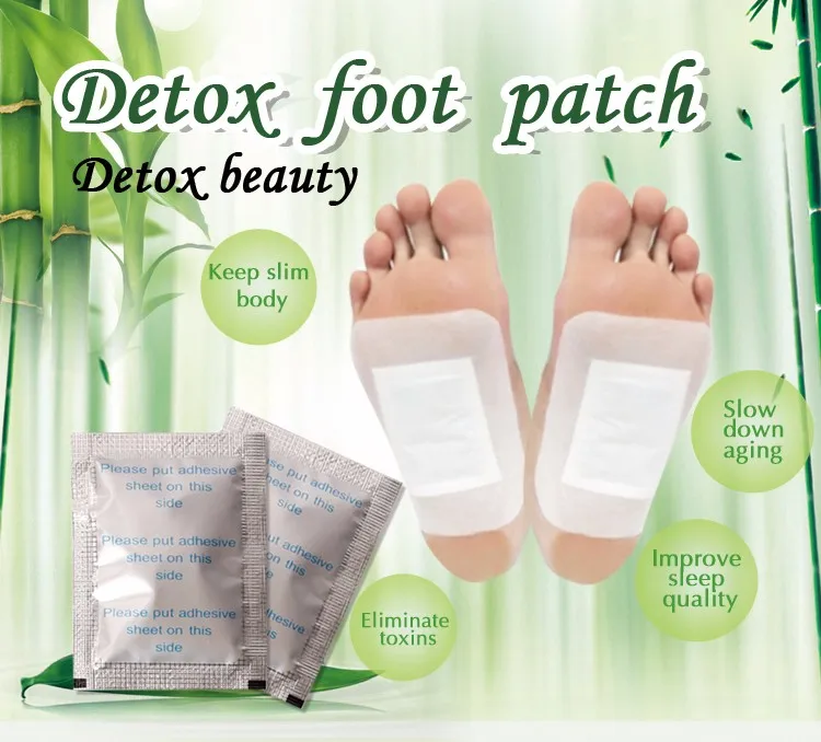 
70% Bamboo vinegar powder lavender ginger foot pads wholesale toxin remover detox foot patch cleaning detox foot pad 
