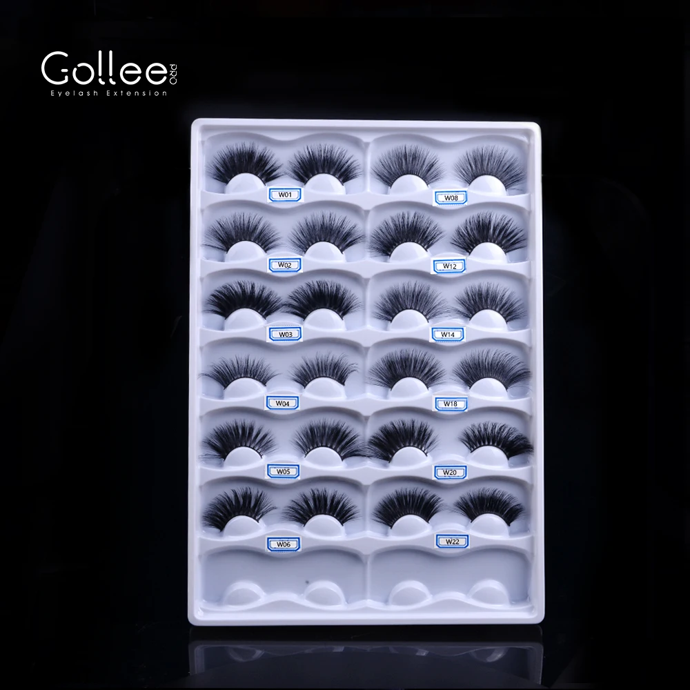 Gollee Dubai Fiber Optic Free Shipping Wholesaler In Poland Genie For Building Close Deluxe Wholesale Human Hair Mink Eyelash
