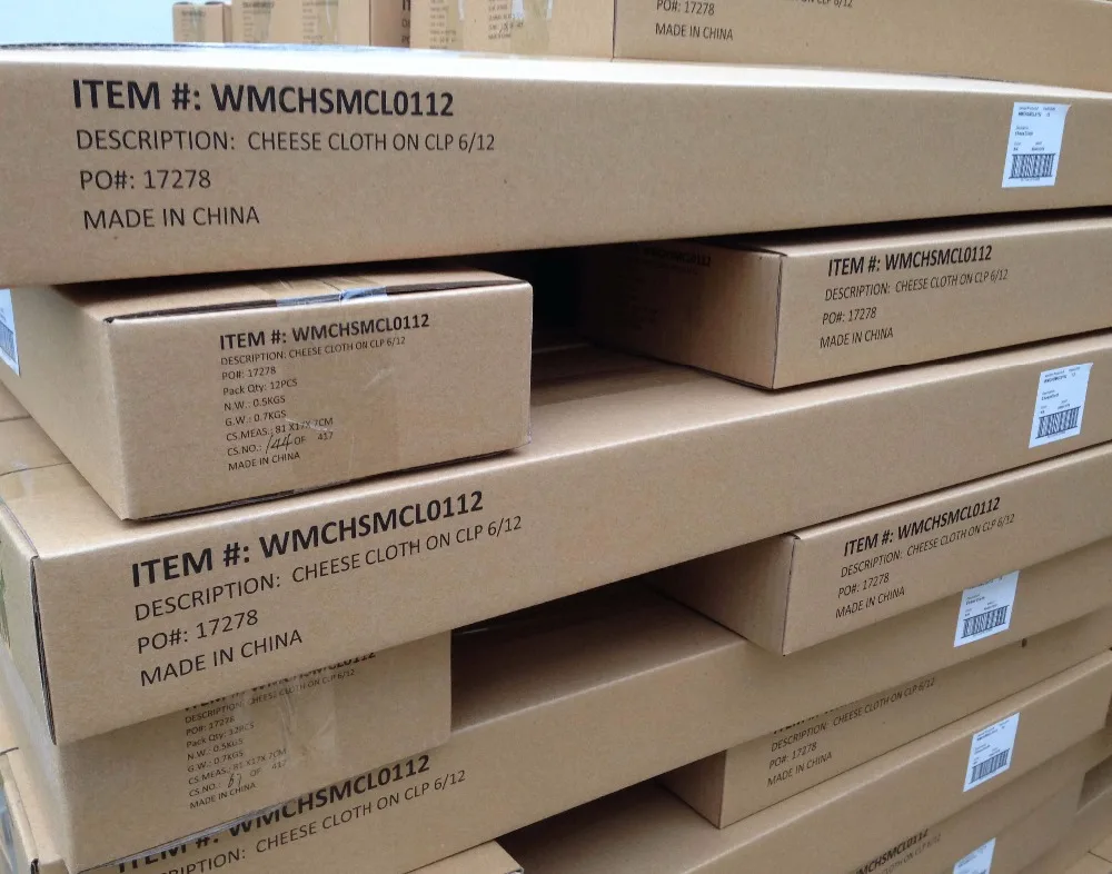 
100% Natural Cotton Unbleached Cheesecloth For Kitchen 