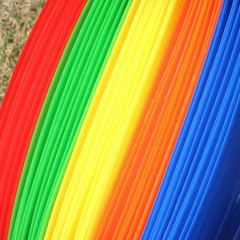 Soccer Football Agility Cones Portable Marker Courses for Enhanced Speed and Fitness Training