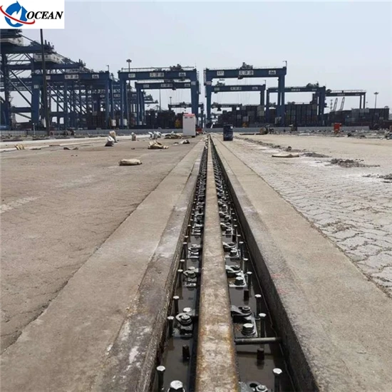 railway supplier rail fasteners GSR crane rail clip/ rubber pad/ steel soleplate