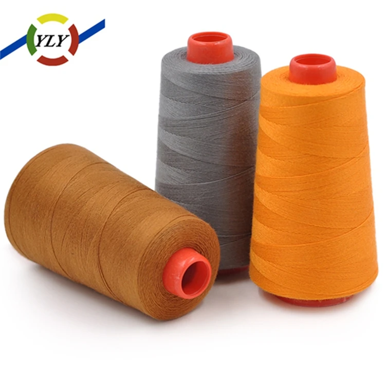spade poly thick cotton suture 40S/2 20S/2 polyester spun sewing thread factory direct