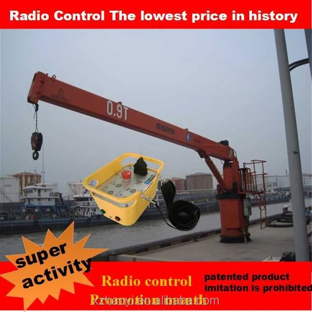 4 ton mini marine truck crane for sale