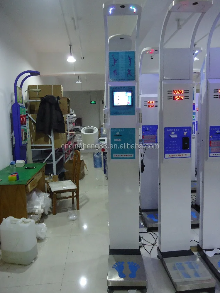 Digital electronic body fat scale Height and Weight scale with health BMI calculation