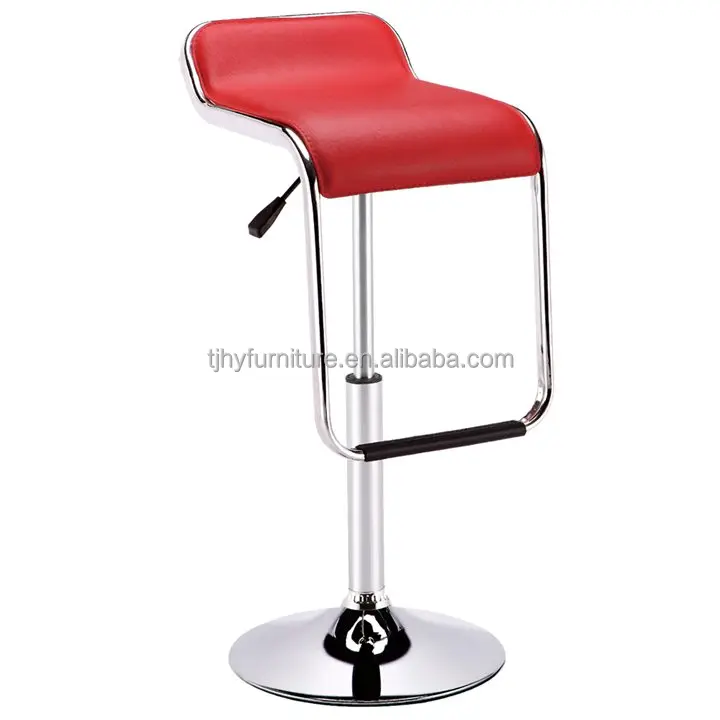 Cheap Wholesale Black Leather Barstool Chairs Bar Stools For Kitchen Counter