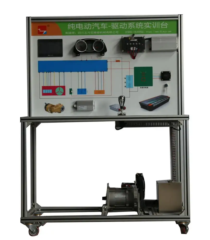 Electric vehicle battery management system car training equipment