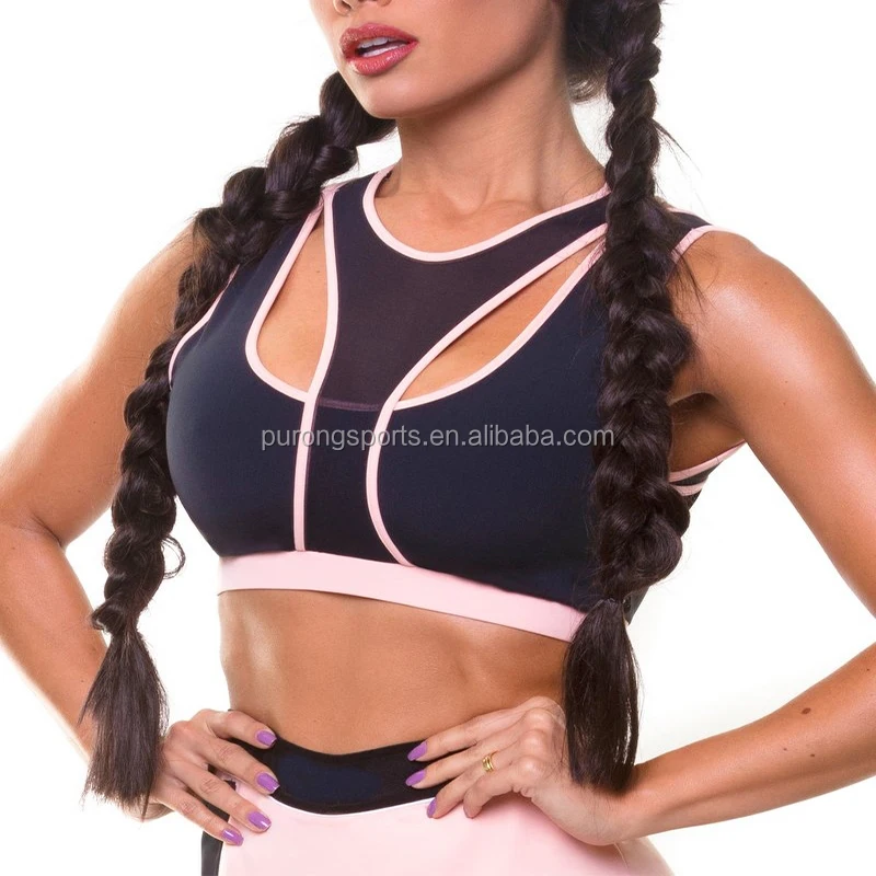 High Quality Fitness Yoga Bra Custom Active Wear Workout Wholesale Sports Bra Women