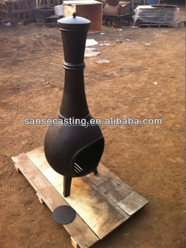 
Factory direct selling outdoor cast iron wood burning stove (BSC329) 