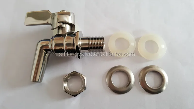Stainless Steel 304 polished finish beer bottle tap