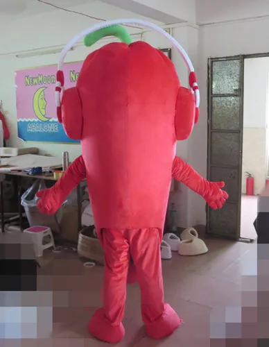 Костюм-талисман Hola chilli red hot pepper костюм талисмана на заказ