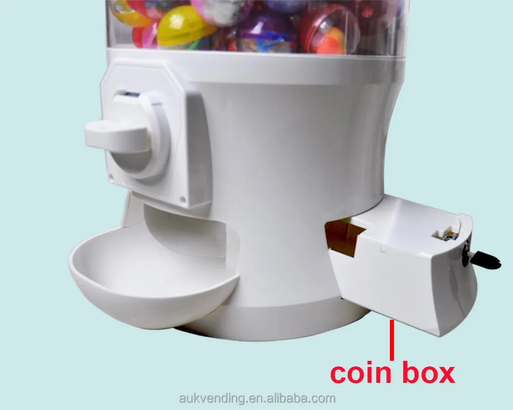 Capsule toy vending machine candy dispenser gumball machine