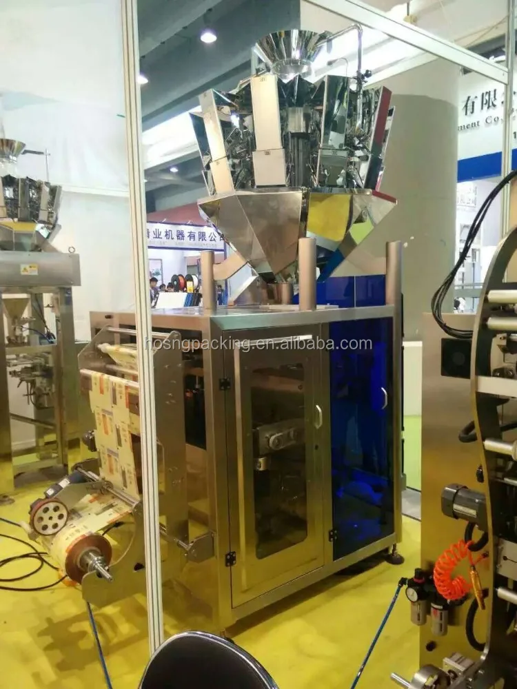 Factory Directly Packing Equipment Vertical Form Fill Sealing Machine For Beans/Nuts/Sugar/Potato Chips Small Scale