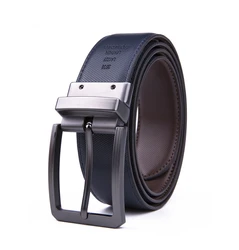 Alfa 100% Genuine Leather Belt Reversible Leather Belt For Men Leather Belt La1225