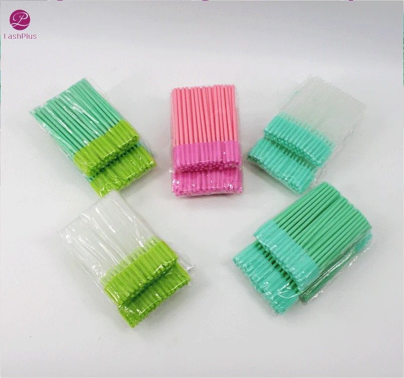 high quality eyelash brushes silicone eyelash wands mascara wands for eyelash extension