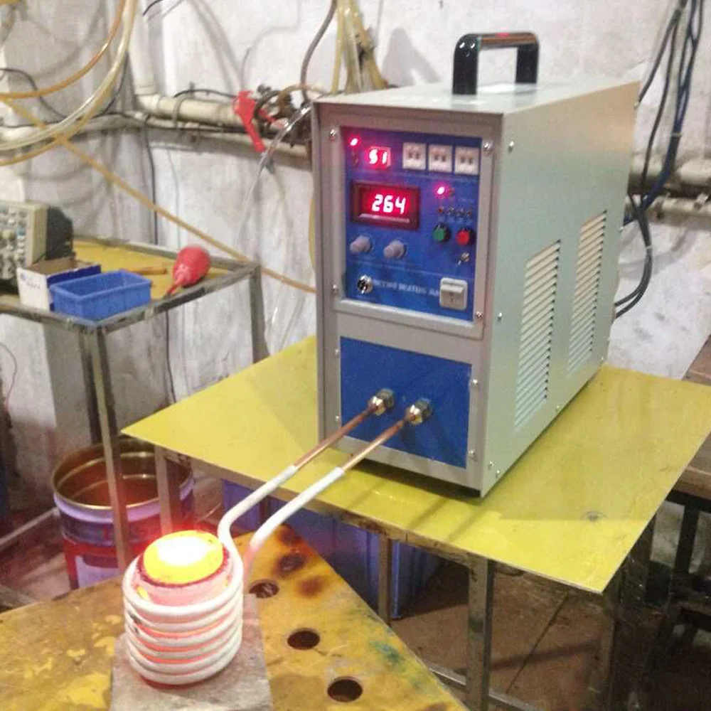 High Frequency Fast Heating Copper Silver Gold Induction Melting Furnace for Sale
