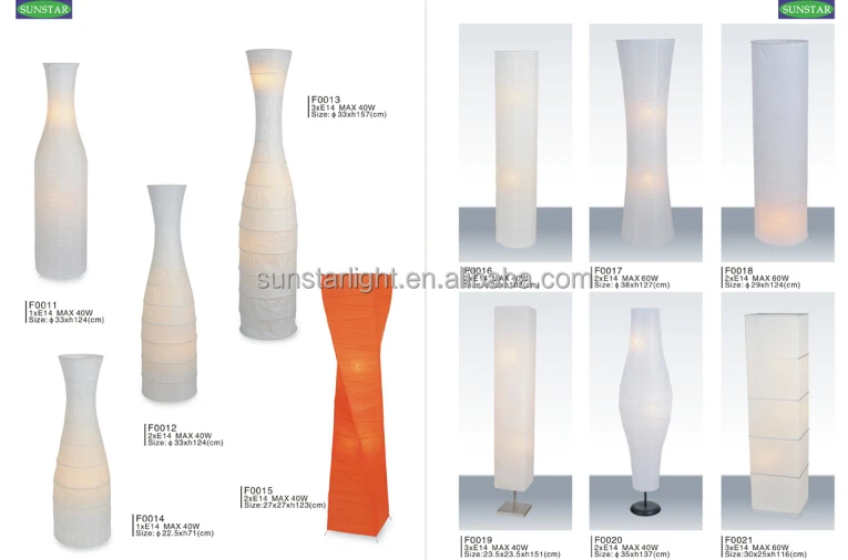 Elegant Design Modern Decorative Table Paper Lantern/paper Lamp