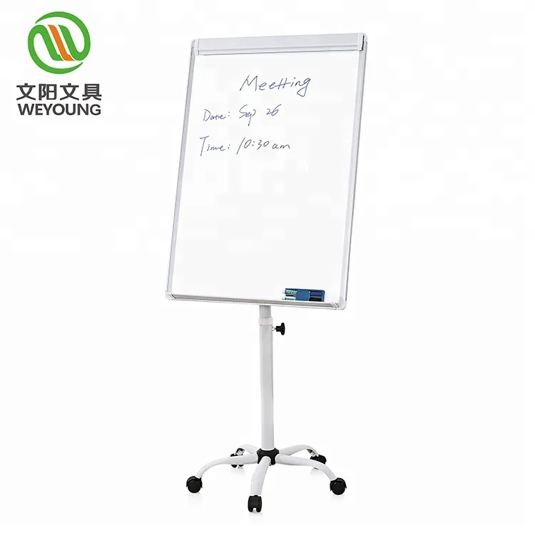 
flip chart stand , flip chart board white board Easel, writing board with easel flip chart board paper 
