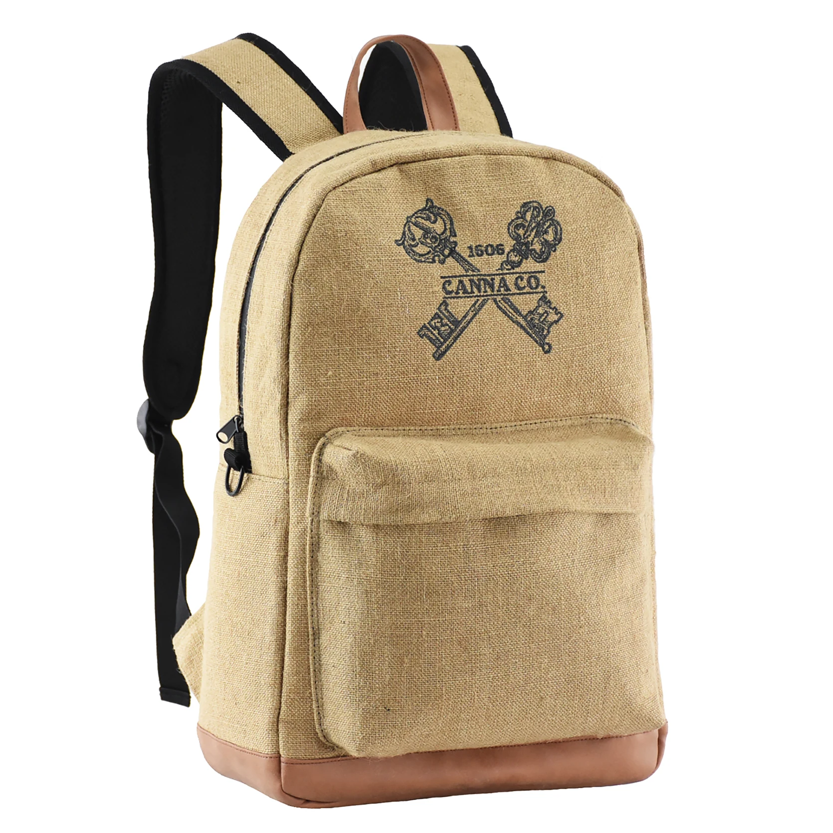 Odorless Hemp Smell Proof Backpack with Activated Charcoal Linner