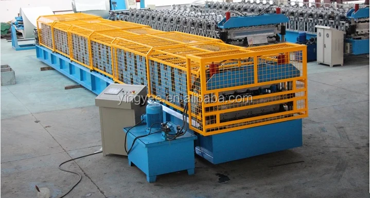 Low Price High Efficient Corrugated iron roofing sheet roll forming making machine made in stock/roll forming machine