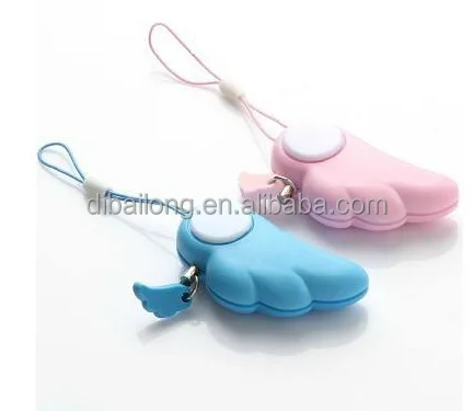 Охранное устройство охранной сигнализации с ангелом, розовое и синее