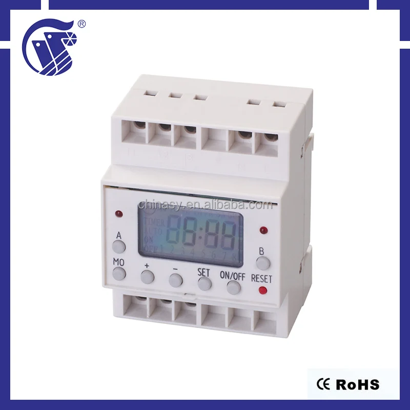 Large LCD display 220v small digital timer