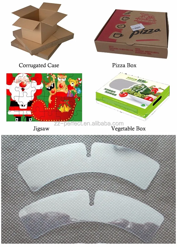 cardboard pizza corrugated carton box making machine