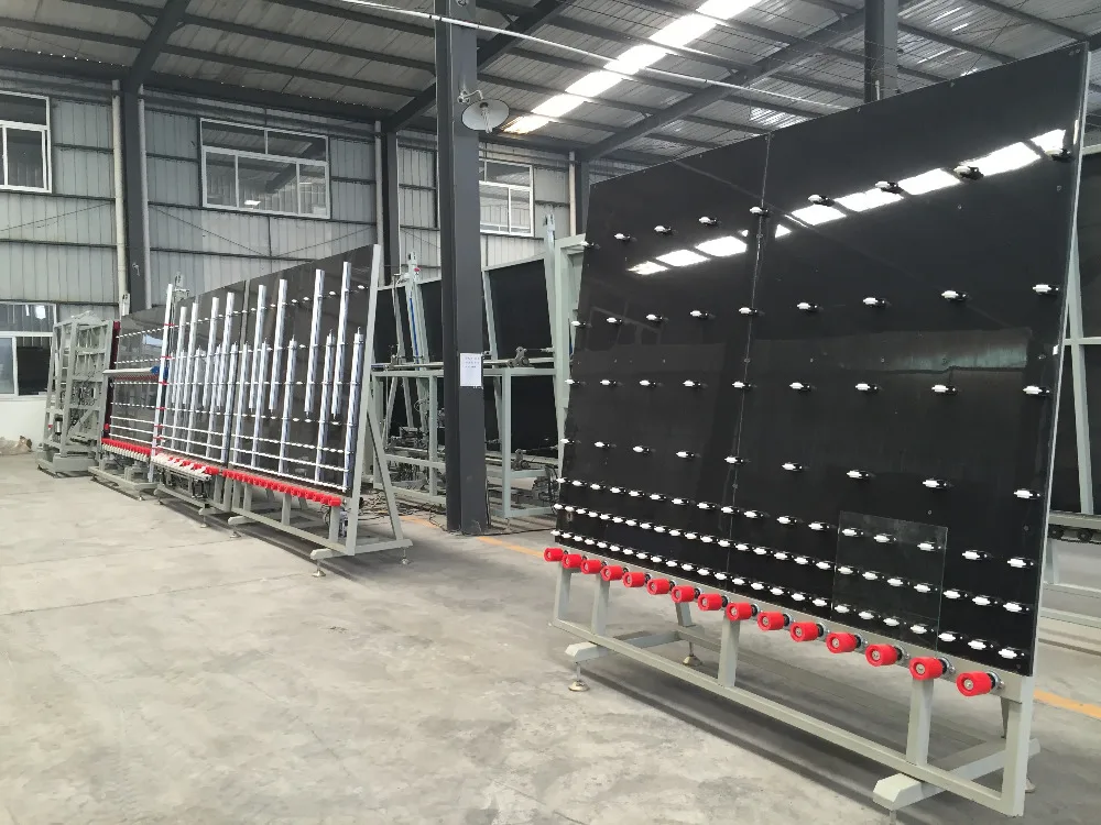 Insulating glass production line / insulated glass process machine