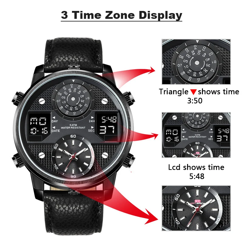 
Erkek Kol Saati Sport Watch Men Relogio Masculino reloj digital hombre lcd display watch digital watch 