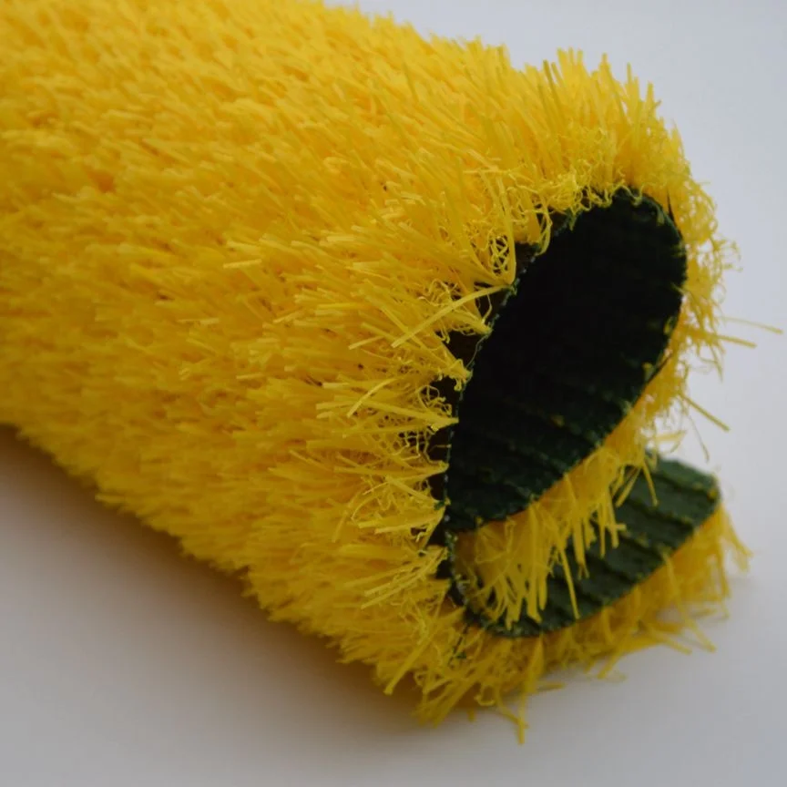 Nice quality Artificial turf grass yarn with rubber backing