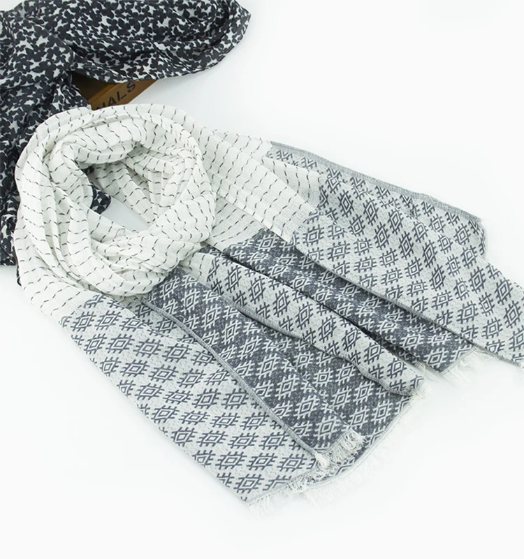 
Rulan hot sale 100% viscose scarf women hijab 