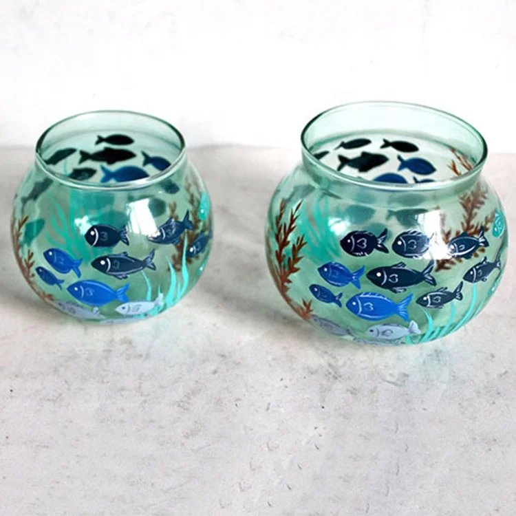 
Factory supplies best price glass tea light candle holder for home decoration 