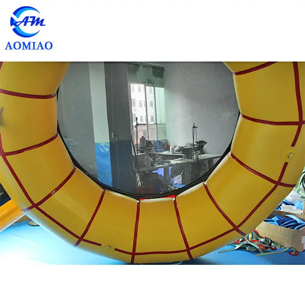 Inflatable floating obstacle inflatable water  game torpedo buoy for sale