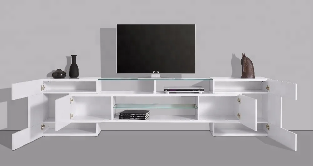 2023 Hot Selling Wood Modern TV Stand Showcase TV Cabinet for Living Room