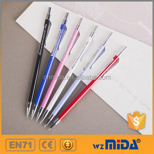 
slim multi colors metal mechanical pencil for gift MD-H1010 