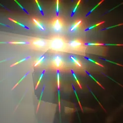 Roll of Diffraction Grating Film Sheets - Double Axis 13,500 Lines/mm