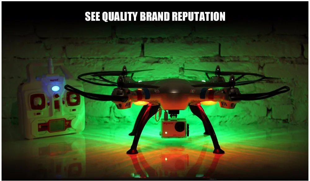 SYMA Professional UAV X8HG X8HW X8HC 2.4G 4CH RC Helicopter Drones