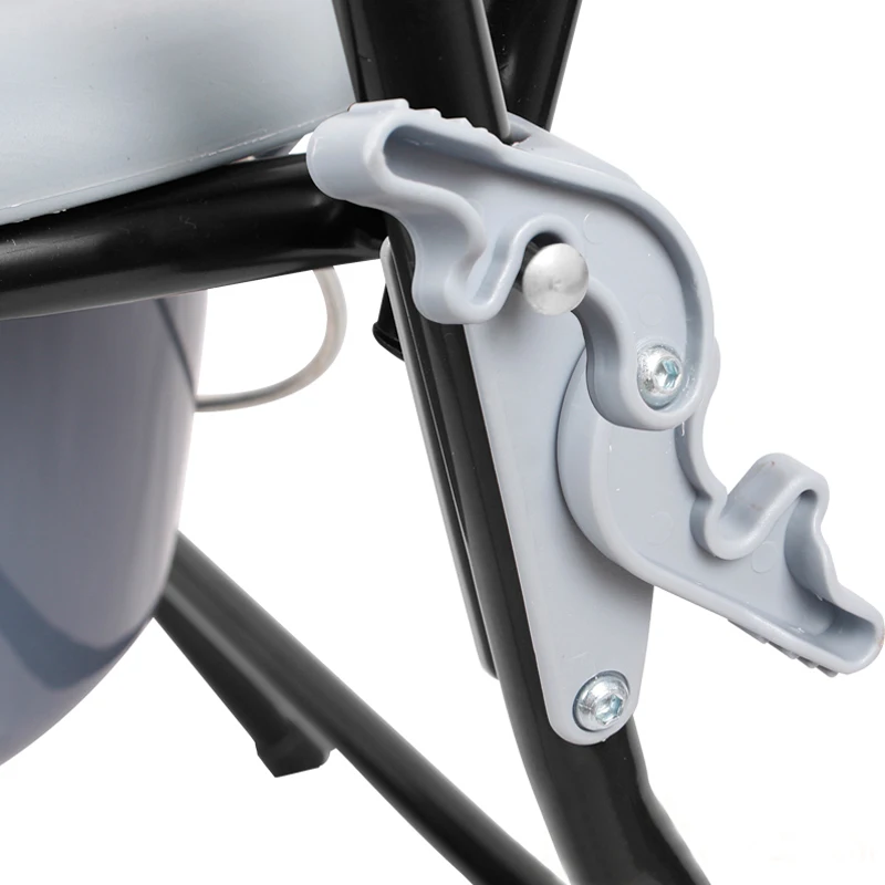 Самый продаваемый Cofoe портативный домашний уход стальной складной Туалет стул