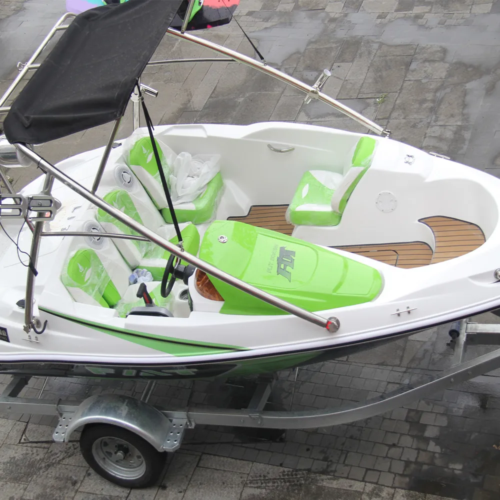 Wholesale 4.67m fiberglass mini jet speed boat