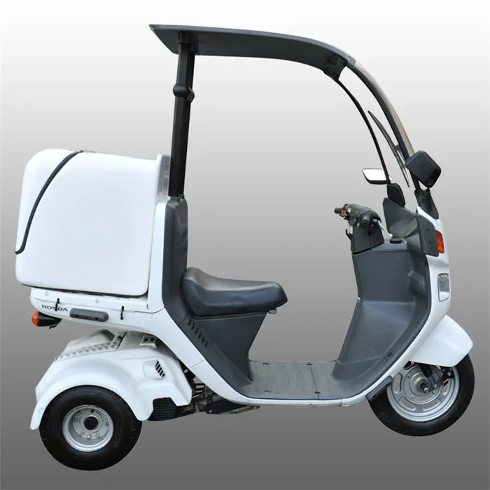 New FRP Material Pizza   for motorcycle   batter delivery  side  box   NO.JYB-03